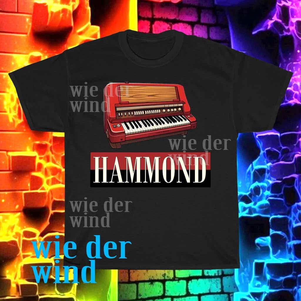 Новая футболка с логотипом Hammond Organ для мужчин, смешной размер от S до 5XL