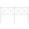Replacement Headboard Metal White 160 cm