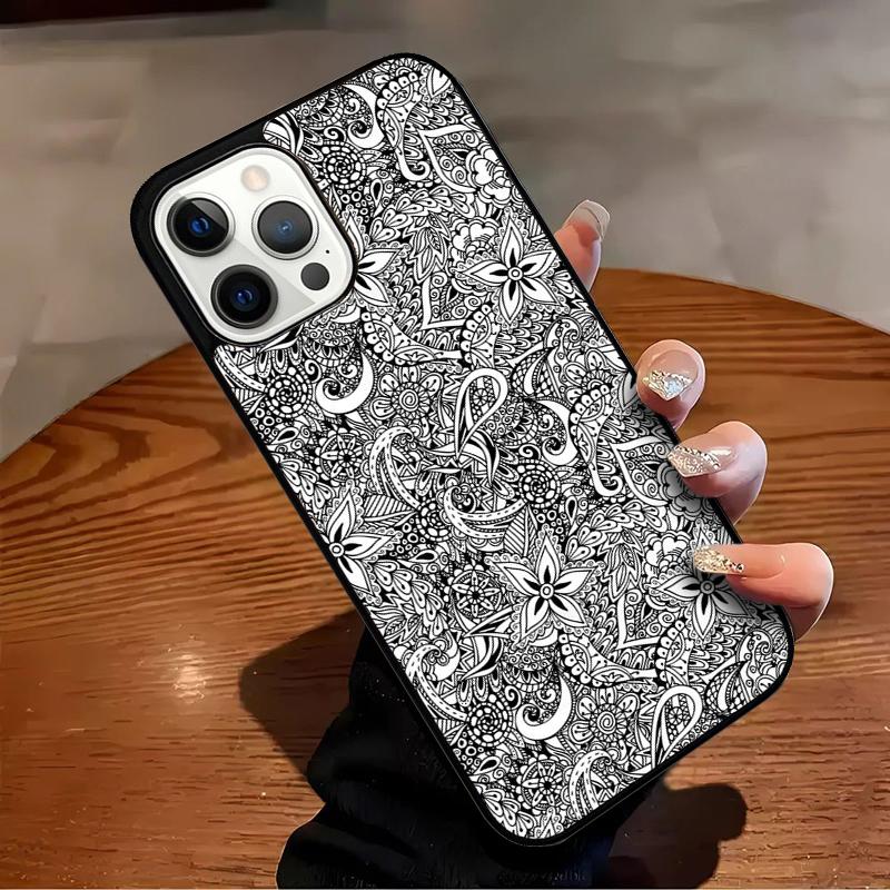 Hawaiian Ornament Phone Case For iPhone 17 Air 16 15 14 13 12 11 Pro Max Max Plus Bumper Case Cover