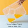 Ronghe Disposable PP 4-Compartment Meal Prep Containers