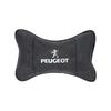 New Suede Headrest Car Logo Headrest Waist Support For Peugeot 208 3008 308 2008 207 508 607 406 407 307 206 301 408 5008 4008