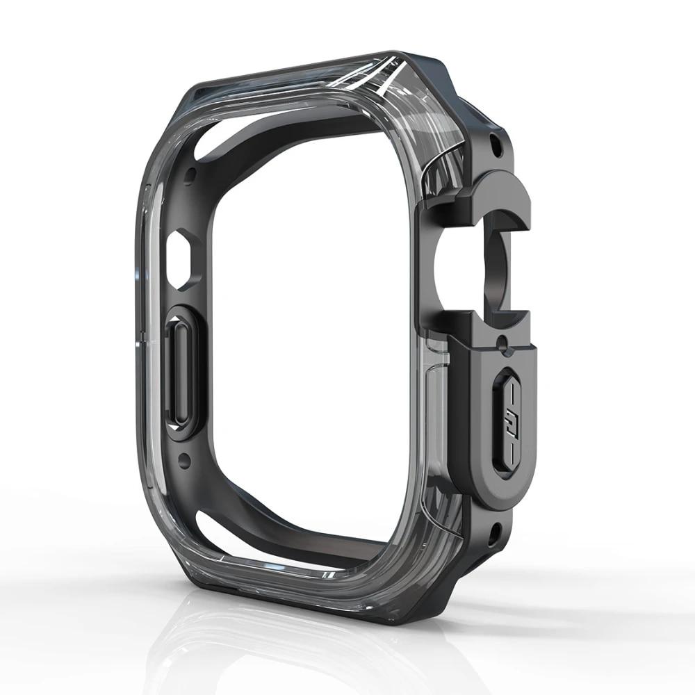 Резиновый чехол для Apple Watch Ultra 2 Чехол 49 мм 45 мм Рамка Защитный бампер Крышка 41 мм 45 мм Для iWatch Серии 9 8 7 6 5 44 мм 40 мм