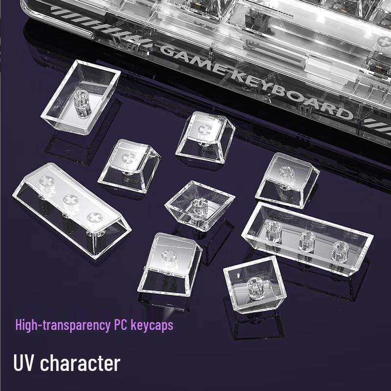 AOC K98 Transparent Keycap Three-Mode RGB Mechanical Keyboard