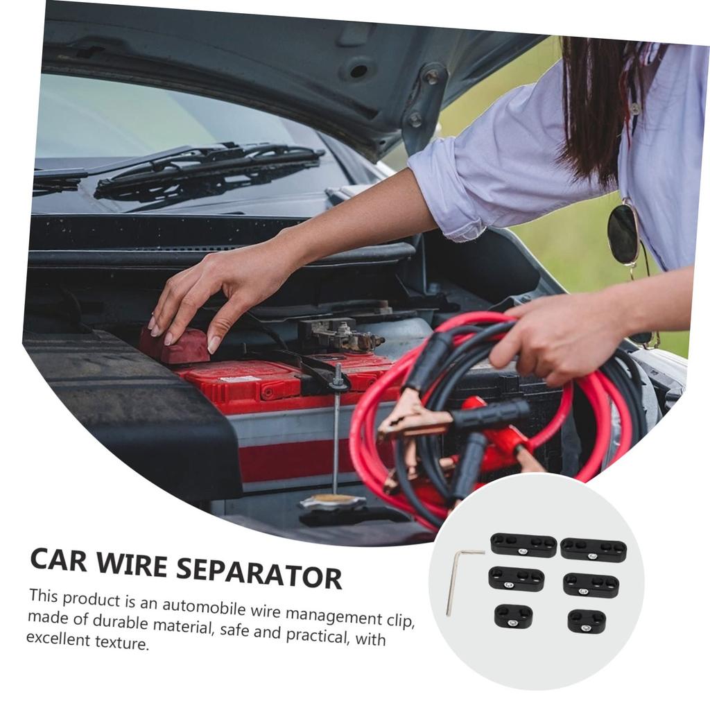 Totority 1 комплект разделитель проводов держатель разделитель проводов зажигания держатель разделитель свеча зажигания компьютер АБС
