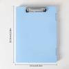 Clipboard with Storage Multifunctional 1 Layer Plastic Clipboard Storage Box College Student Storage Clip Board A4 File Box