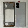 Полный корпус для Samsung Galaxy 71 2020 715 715F 51 515 Средняя рамка Задняя крышка аккумулятора Задняя крышка камеры
