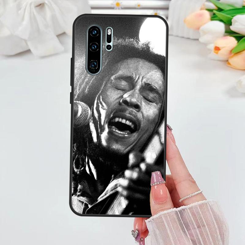 Reggae Singer Bob Marleys Case For Huawei Nova Y90 Y70 Y61 Y60 5T Nova 9 10 SE 3i 7i 8i 11i P40 P30 Lite P60 Pro Case