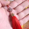 Изящный китайский узелок, кулон с кисточками, ручная работа, подвеска-шарм для любителей традиционной культуры и уникальных подарков