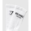 Gymshark Носки Gfx Bulking Season Crew Single White I1b3q Wb57