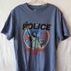 Футболка с коротким рукавом темно-синего цвета The Police Tour KV41045 Унисекс