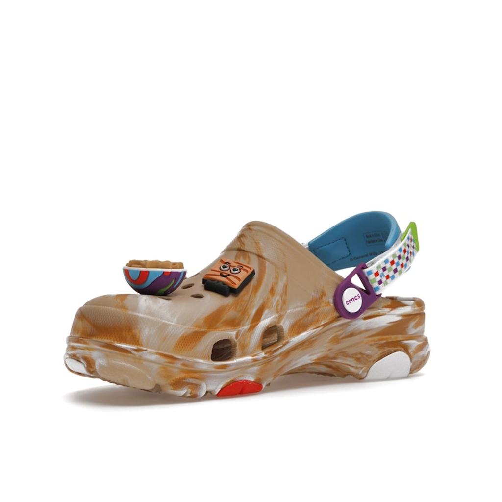 Cinnamon Toast Crunch x Crocs Classic All-Terrain Clog Unisex Sneakers Brown Chai White-Cinnamon 207920-2E9