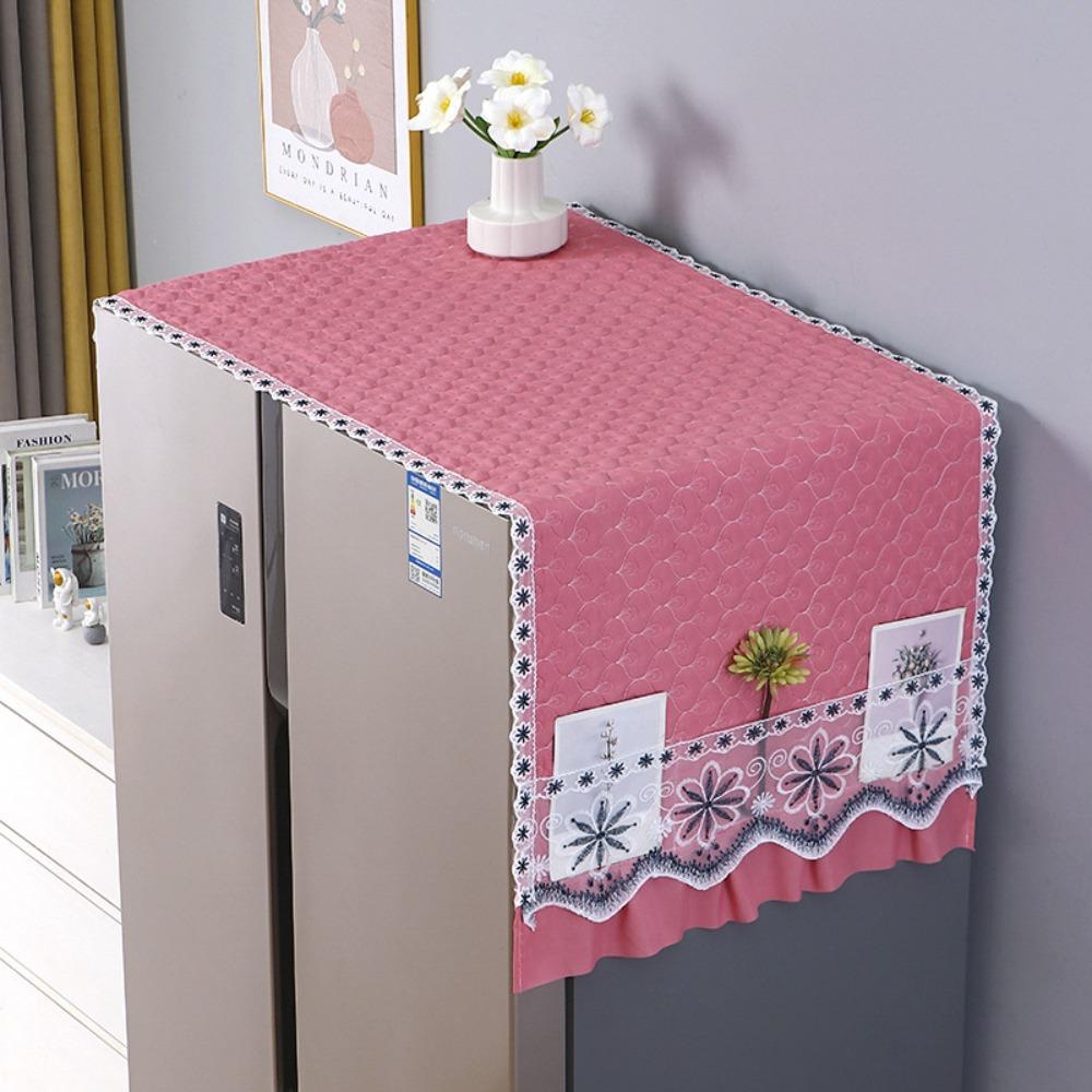 55x140cm Cabinet Decoration Cover Single Door Refrigerator Protection Cover