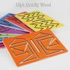 Kid Pen Control Maze Board Montessori Sensory Toy Logic Thinking Challenge Brain Game Track Board Fine Motor Skill Education Toy