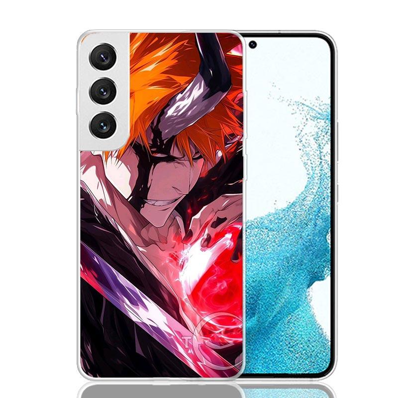 Чехол для телефона Kurosaki Ichigo Bleach для Samsung Galaxy S26 S25 Edge S24 S23 FE S22 Ultra S21 Plus S20 + Fundas Cover Coque Galaxy