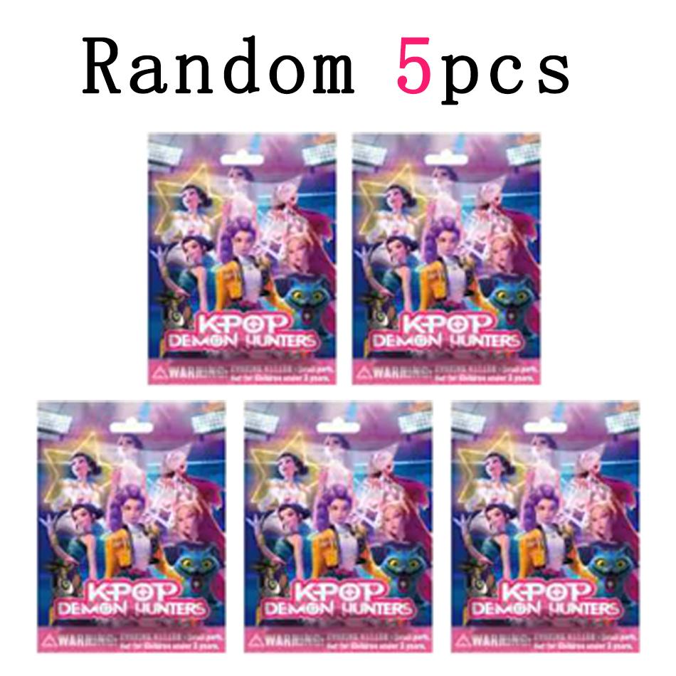 1-24 шт. Аниме kpop фигурка охотников на демонов k-pop охотники на демонов руми мира зои тигр статуэтка игрушка украшение стола орнамент подарки