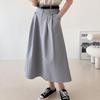 New ArrivAls Open Run A Line wAistbAnd pleAted Skirt