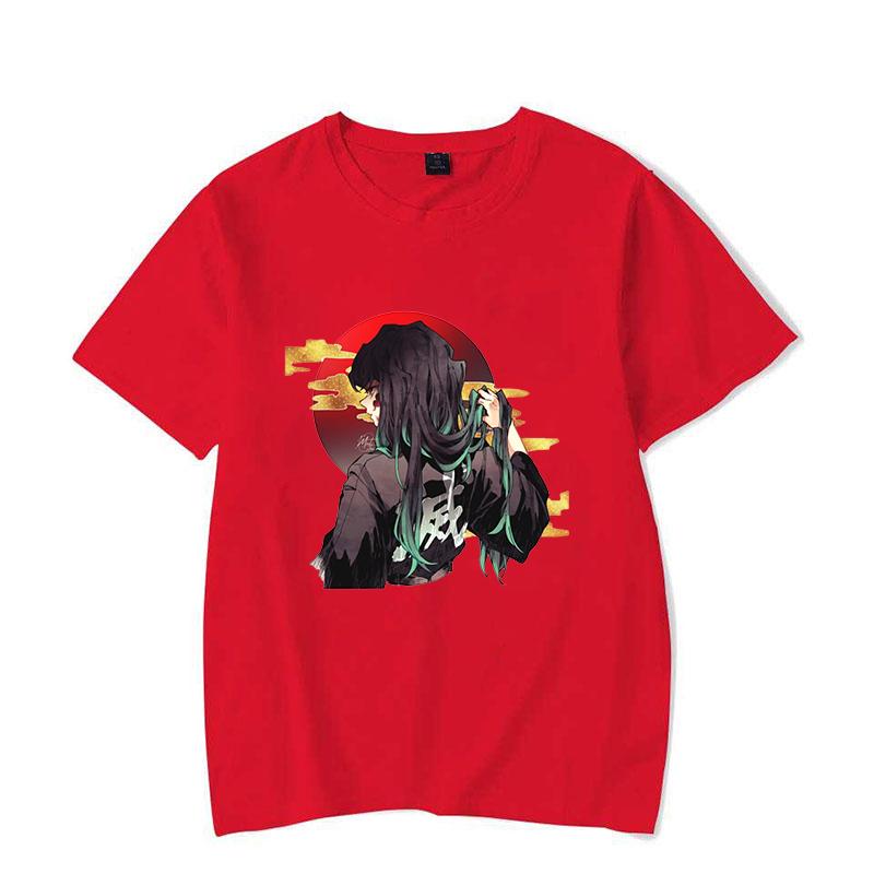 New Anime Tokitou Muichirou T-Shirt Men Women T Shirt Cosplay Clothes Streetwear Tee Shirt Plus Size Tops