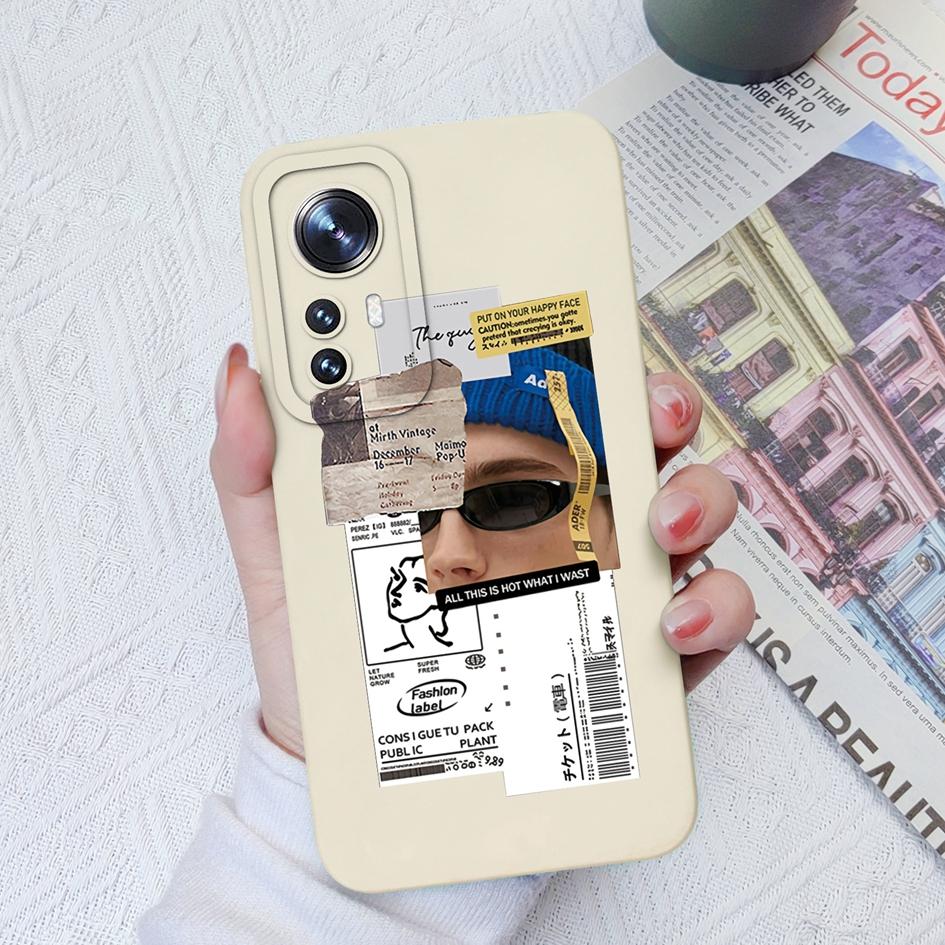 Для Xiaomi 10T 11T 12T 12S Ultra 10 11 12 13 Lite 11X Pro Чехлы Модный противоударный чехол Защита камеры Жидкий силикон для мальчиков и девочек Бампер для Xiaomi