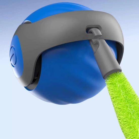 3 шт. Интерактивная катящаяся игрушка для кошек с двойной регулировкой скорости, умный мяч с плюшевым хвостом, перезаряжаемая через USB, дразнилка для кошек и собак, живущих в помещении