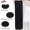 Ladies Hair Extension Long Straight Ponytail Synthetic Wig Ponytail Hair Extension With Heat-Resistant Fiber LUPU