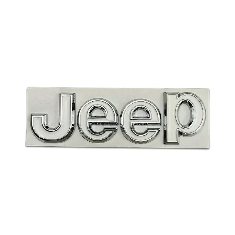 For Jeep Metal Car Styling Hood Trunk Badge Mark  for JEEP Wrangler Grand Cherokee Compass Renegade Patriot Rubicon Liberty J