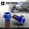 NICECNC For 2025 2024 2023 Surron Light Bee X S L1E Surron Ebike M5X10 M6X13 Front Rear Brake Disc Pad Screw Kit Titanium Bolt