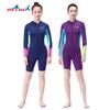 DIVE & SAIL Молодежный гидрокостюм 2,5 мм, цельный теплый костюм для сноркелинга, женский холодный гидрокостюм для серфинга и плавания