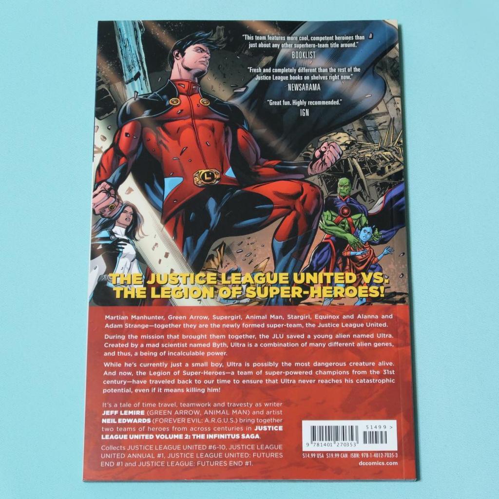 [Б/У] Распродажа! Зарубежные Книги Американские Комиксы Лига Справедливости Объединенная 2 DC