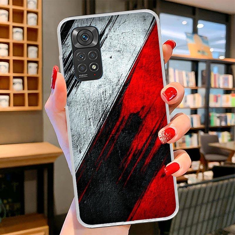 Чехол для телефона с флагом Польши для Xiaomi Redmi Note 15 14 13 12 11 10 Pro Plus 14S 12S 11S 11T 11E 10S Мягкий чехол-бампер Redmi No