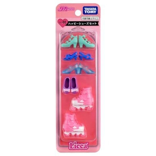 Takara Tomy Ликка-тян LG-01 Набор счастливой обуви Игрушка для переодевания от 3 лет