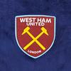 West Ham United FC Childrens/Kids Crest Fleece All-In-One Nightwear