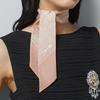 (WMNS) Gucci GG Print With Horsebit Silk Neck Bow 'Rose Pink Ivory' Women's 6637193G0015878