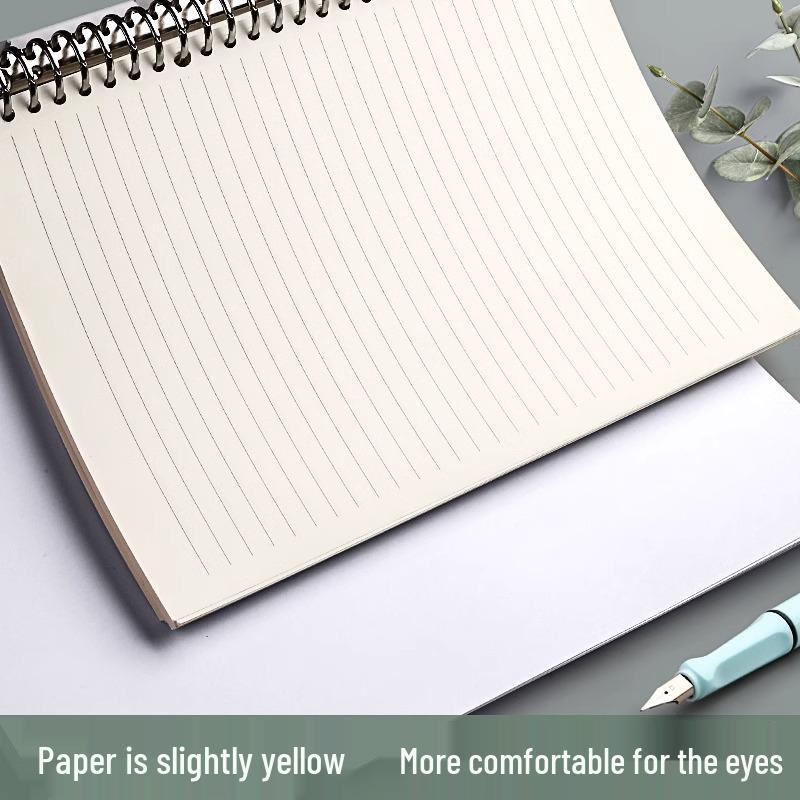 A5/B5 Refillable Loose-Leaf Binder Core & Detachable Grid Notepad