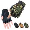 1 Pair Kids Half Finger Gloves Anti-Slip Sport Mittens Large Area Anti-Slip