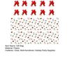 Рождественские пакеты для угощений Пластиковые прозрачные рождественские пакеты для конфет с набором бантиков для затягивания для детского душа, девичника, лотереи, Пасхи, рождественской вечеринки