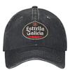 Кепка бейсболка Estrella Galicia Испания Washed Кепка тракер папа Летняя Женская Мужская Солнцезащитная Кепка бейсболка
