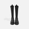 Boots Women's Thick-soled Heightening High Boots Medium Boots Rear Zipper Slim Knight Boots