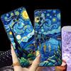 Художественный чехол-бампер для телефона с рисунком «Масляная живопись», черный, мягкий, для Xiaomi Redmi Note 12s 7 8 10S 11s 9 10 11 12 Pro 13 14 Pro Plus 9S