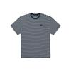 Striped Loose Fit Crew Neck Short Sleeve T-Shirt Unisex Tops Blue White VN000FR2CGI1