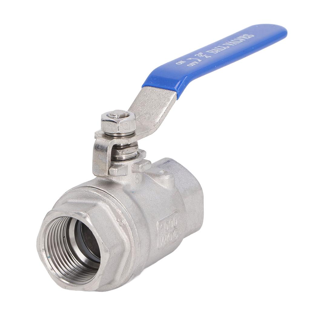 Полнопроходной шаровой кран Нержавеющая сталь Внутренняя резьба 3/4 дюйма 1000 WOG Шаровой кран для воды, масла, газа