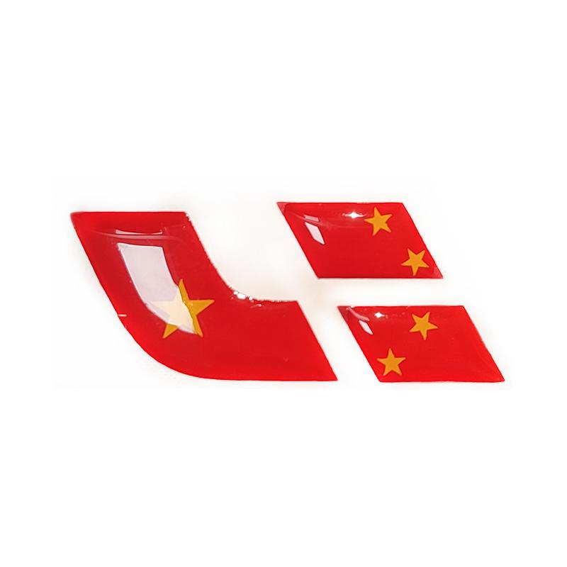 Li Auto L6789 ONE MEGA Steering Wheel Emblem Stickers, Creative Men's Interior Decor