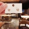Новые Модные Длинные Серьги-Подвески с Кисточками Корейские Золотые Геометрические Цветок Сердце Подвесные Женские Серьги Изысканные Ювелирные Изделия Подарки