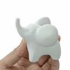 Миниатюрная фигурка слона, Минималистичная 3D-печатная статуэтка слона, Слон на удачу, Коллекционный орнамент для современного дома, Декор для офиса
