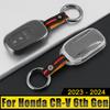 TPU Plastic Car Key Case Cover Holder Protector Keychain Shell Accessories For Honda CR-V CRV CR V 6th Gen 2023 2024 2025 Hybrid