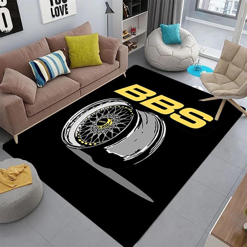 Baumgartner Brand Schiltach Wheels carpet Living room and bedroom mats printing Art Dormitory decoration Office chair cushion
