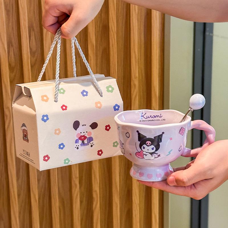 Give Girlfriends Birthday Gifts, Cute Ceramic Mugs, Girls and Children's Souvenirs, Gift Boxes.