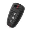 3 кнопки силиконовый автомобильный пульт дистанционного управления брелок чехол для Ford Ranger C-Max S-Max Focus Galaxy Mondeo Transit Tourneo Custom