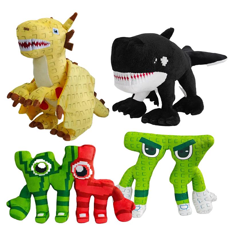 Новая плюшевая игрушка Steal A Brainrot Orcaledon 77 WL Акула Каннеллони Дракон Плюшевая кукла Милые сувениры Игрушка Подарок на день рождения Рождество