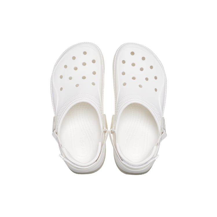 Crocs Кроксы из ЭВА 5 см Женские Белые 208365-100