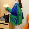 Sweater Sweater Cardigan for Women Spring and Autumn 2022 Design Knitted Length V Neck Casual Sweater